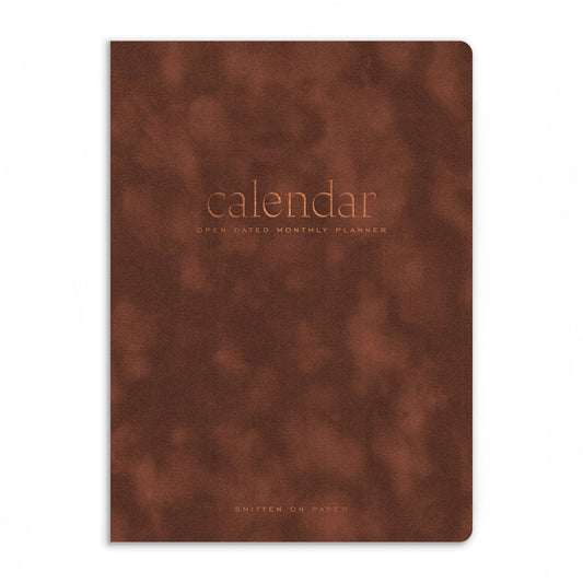 Monthly Open Dated Calendar