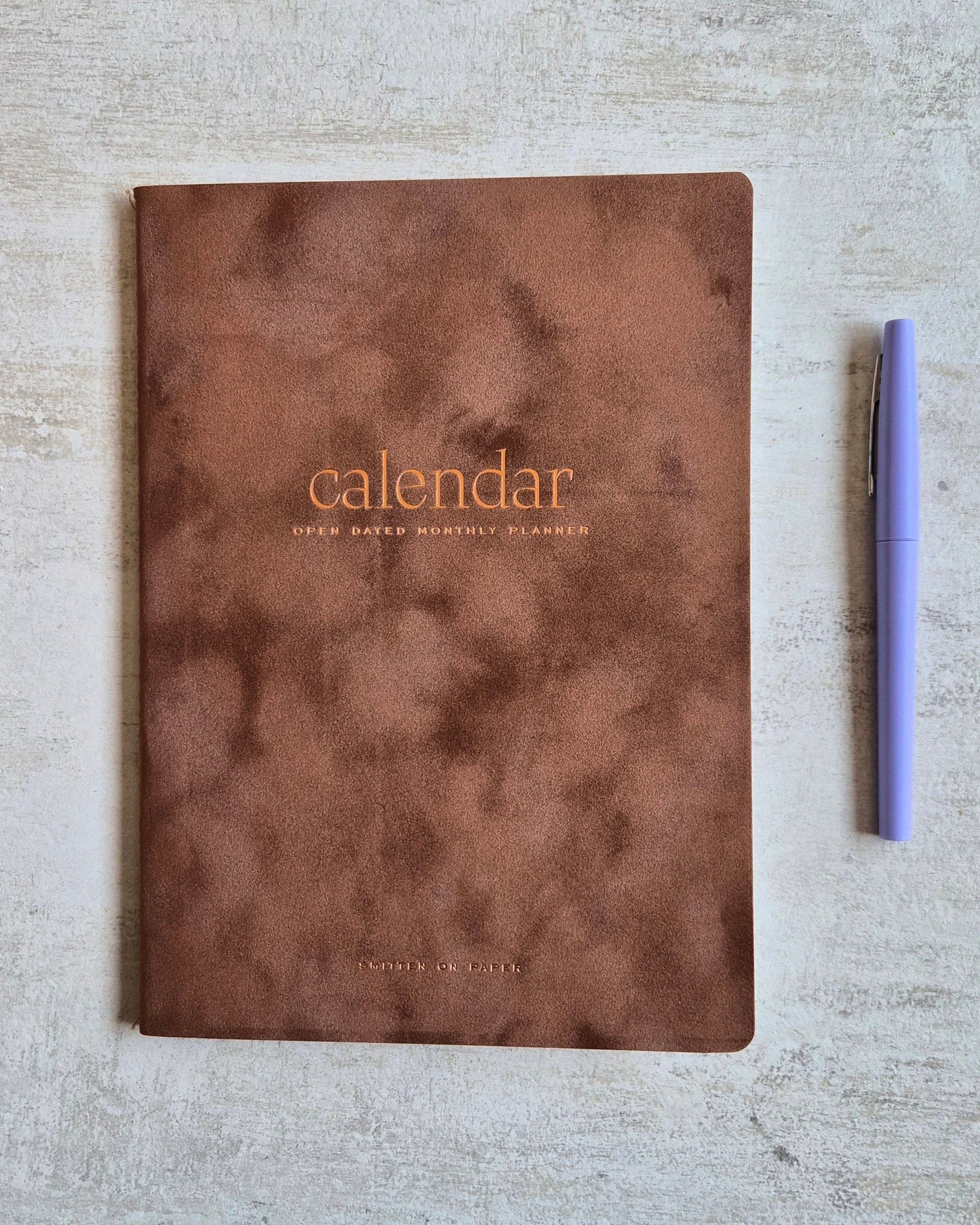 Monthly Open Dated Calendar