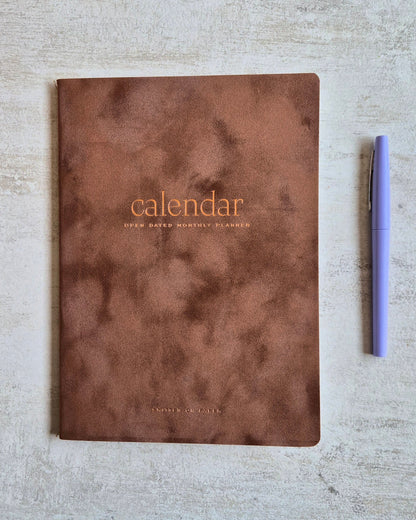 Monthly Open Dated Calendar