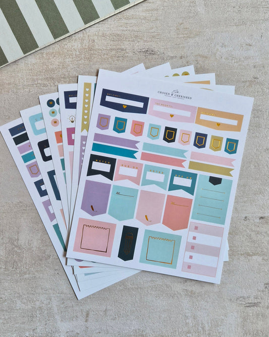 Planner Sticker Set