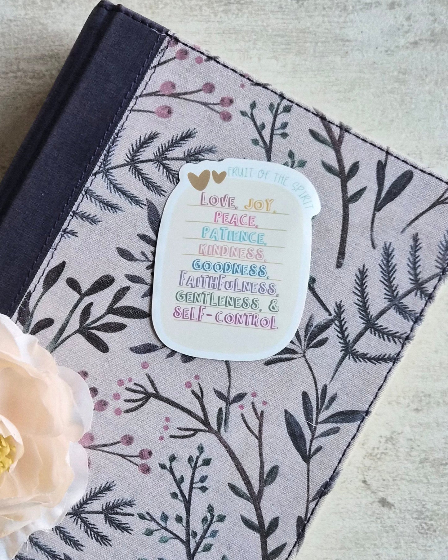 Fruit of the Spirit Vinyl Sticker