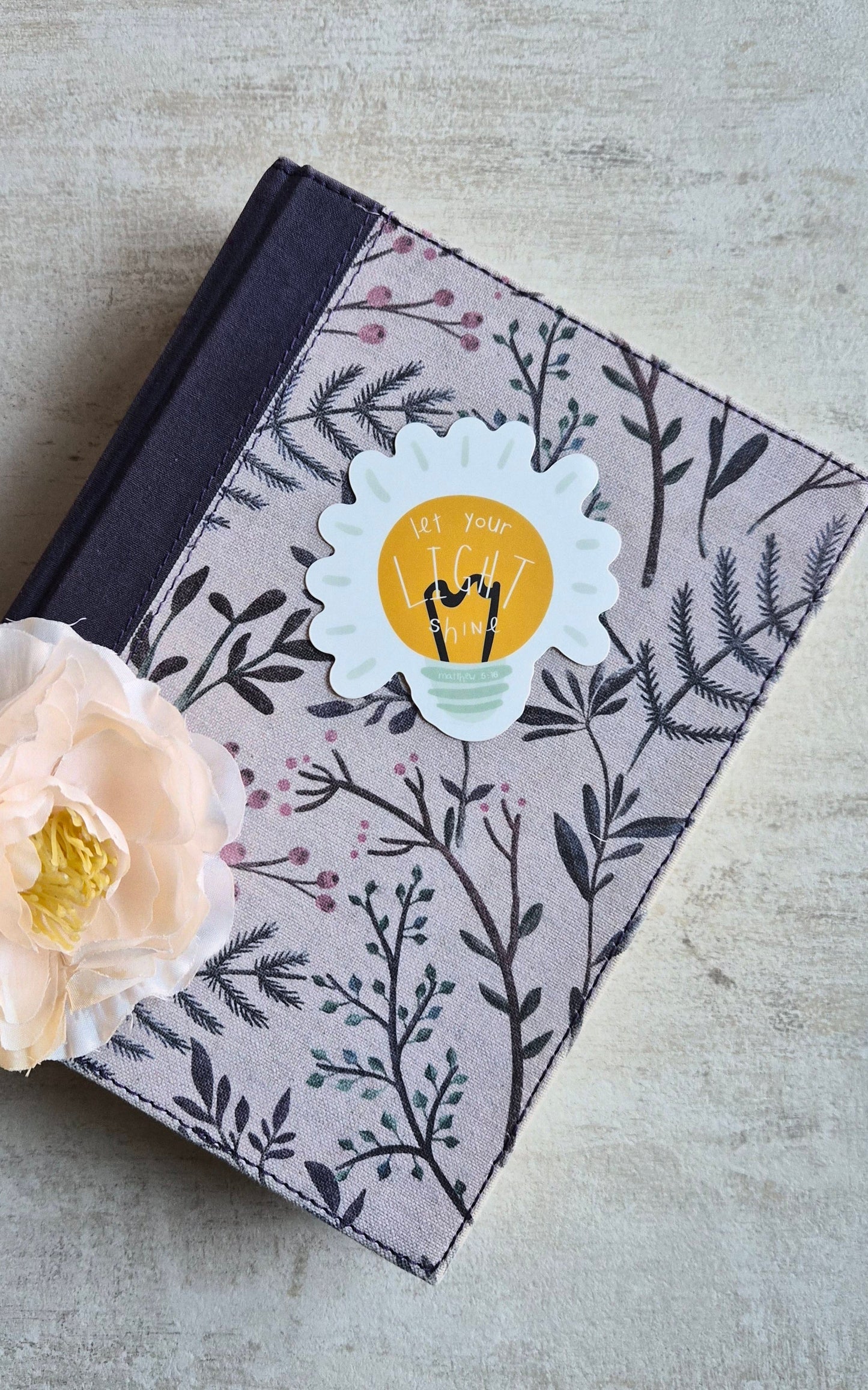 Be the Light Vinyl Sticker