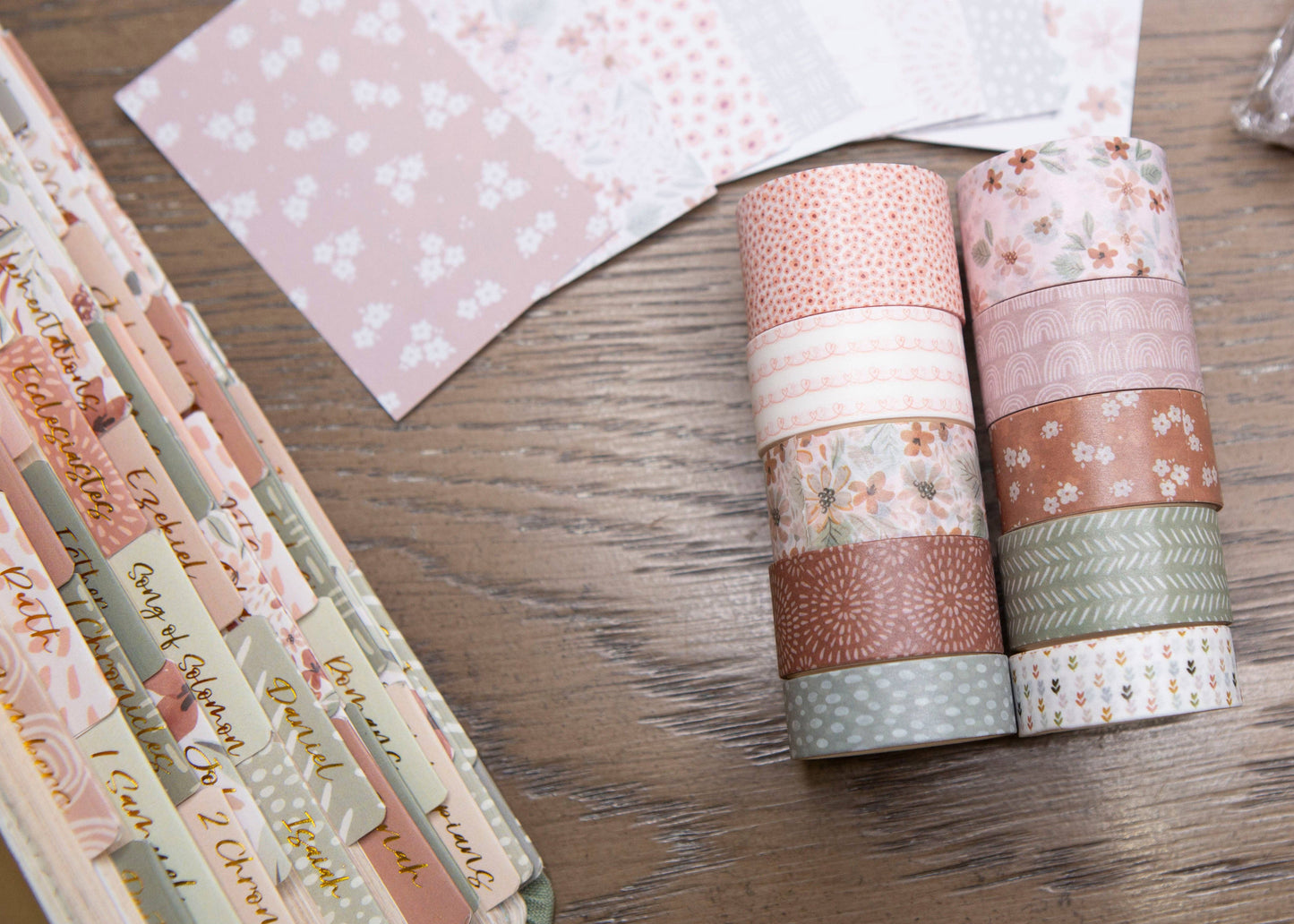 Washi Tape Set (10 Designs) - Fun Floral