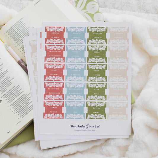 Bible Tabs - White Laurel