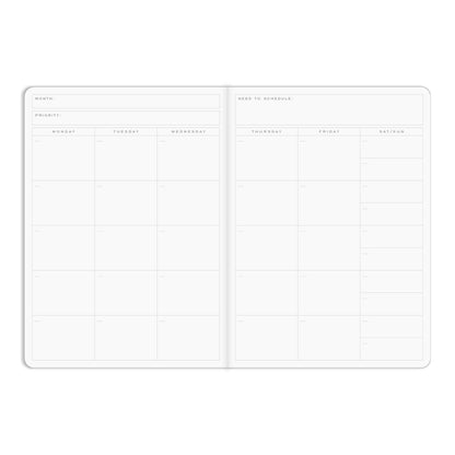 Monthly Open Dated Calendar