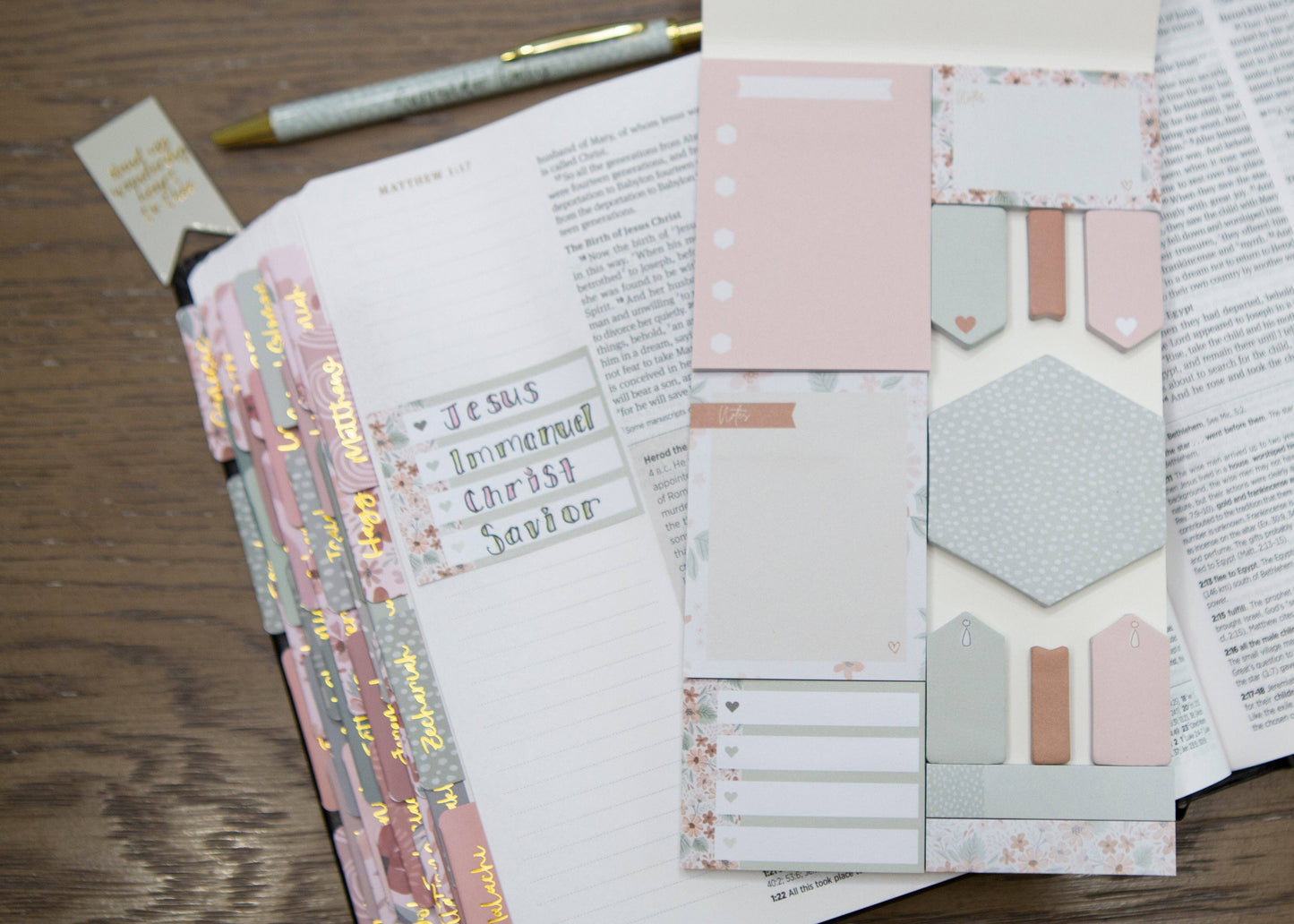 Bible Study Sticky Notes (390-Piece Set)