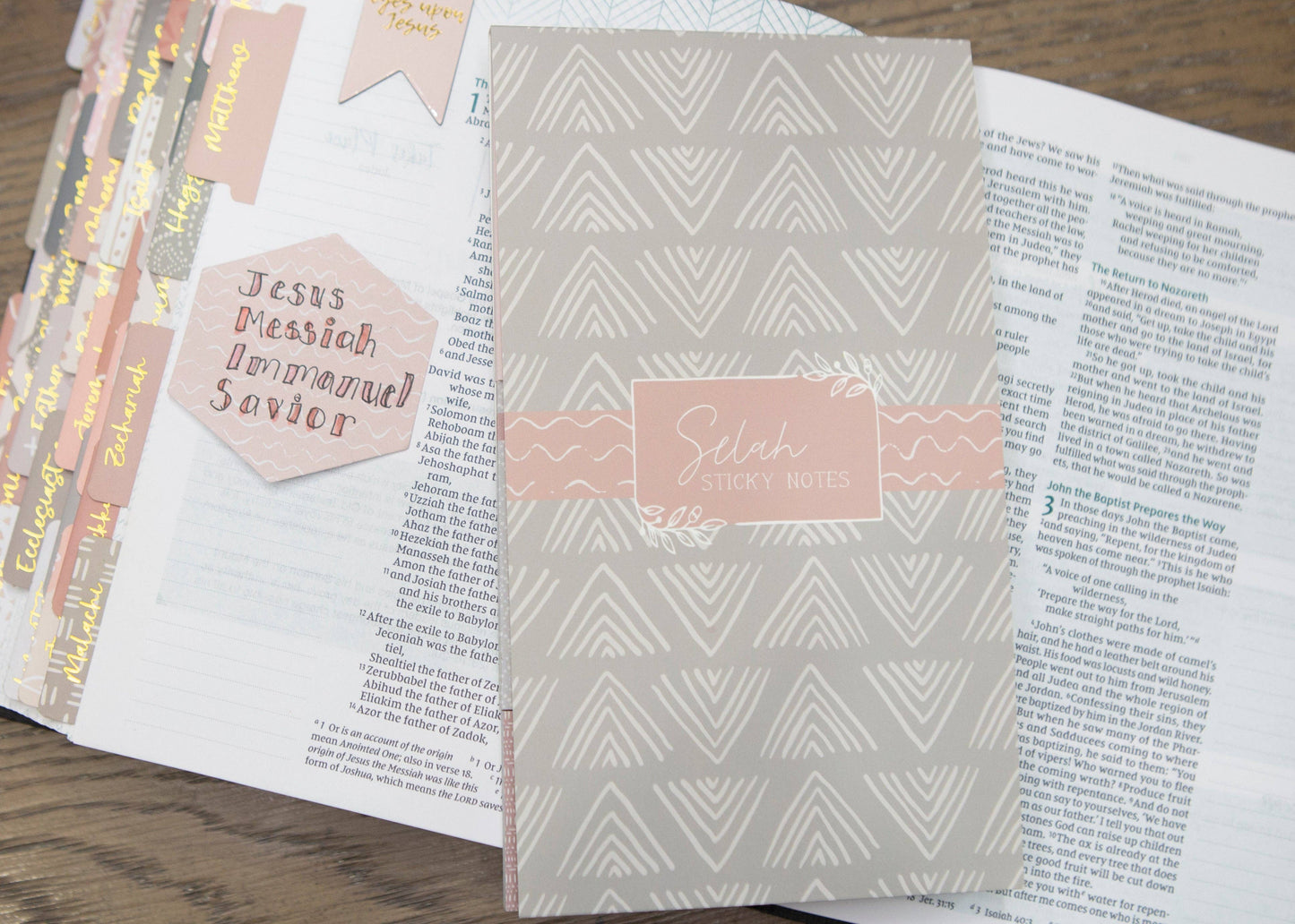 Bible Study Sticky Notes (390-Piece Set)