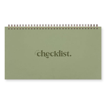 Weekly Checklist Planner