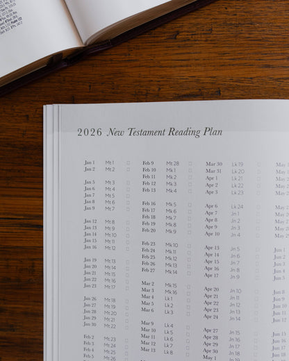 Prayer Calendar - 2026