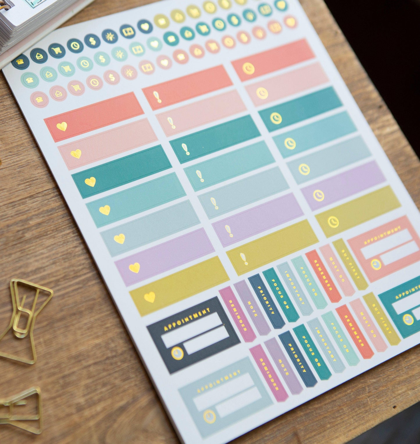 Planner Sticker Set